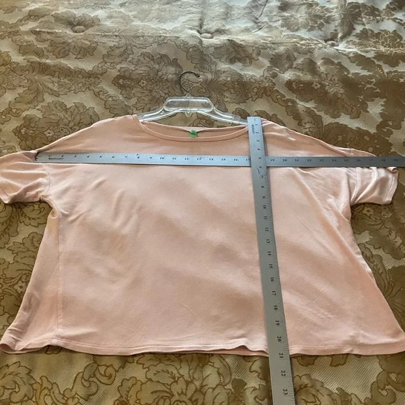 Honeydew Super Soft Jersey Pajama Set, Pale Pink, Short Sleeve, Size Small - Picture 14 of 15